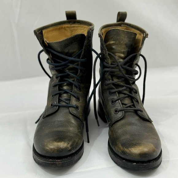 Frye Veronica Combat Boots - Picture 1 of 8